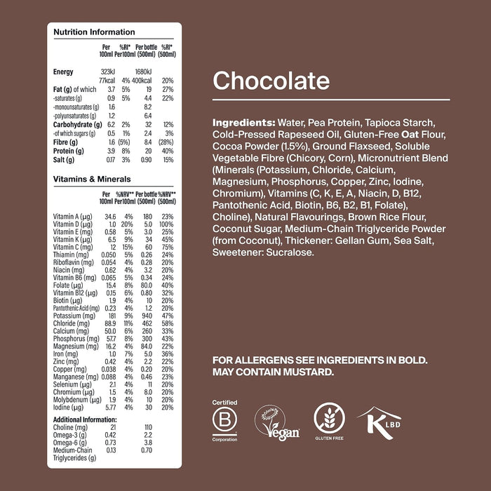 Huel Ready to Drink Chocolate 500ml x 8