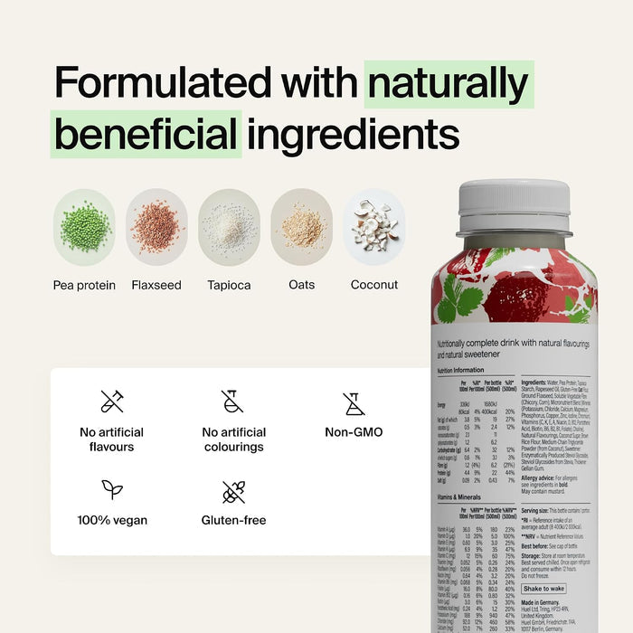 Huel Ready to Drink Strawberries & Cream 500ml x 8