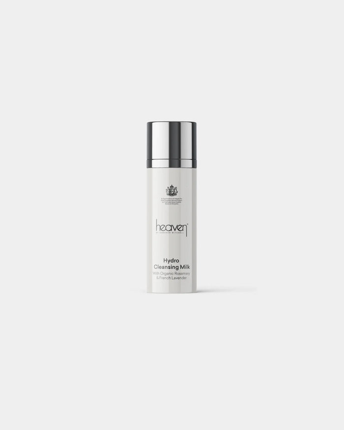 Small hydro cleansing bottle on a white background