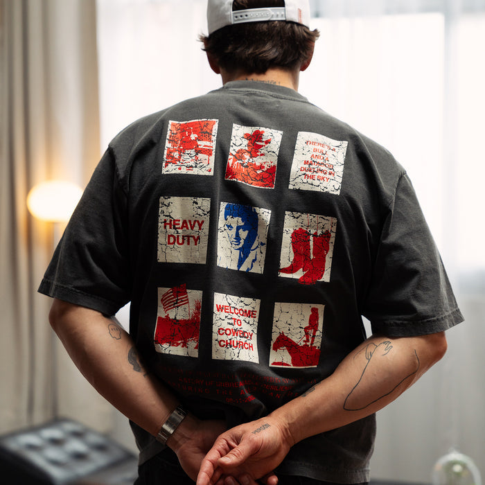 Icons T-Shirt (Vintage Black) OVERSIZED