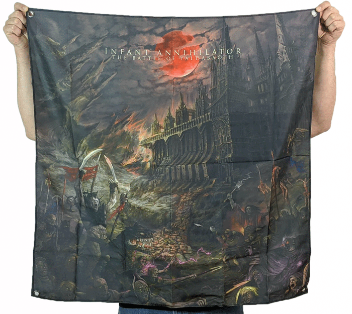INFANT ANNIHILATOR (The Battle of Yaldabaoth) Banner/Flag 3' x 3'