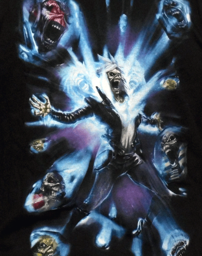 IRON MAIDEN (Exploding Eddie) Men's Pull-Over Hoodie
