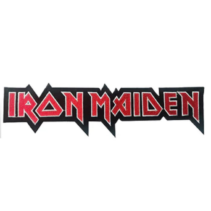 IRON MAIDEN (Oversized Logo) 10" X 3" Embroidered Patch