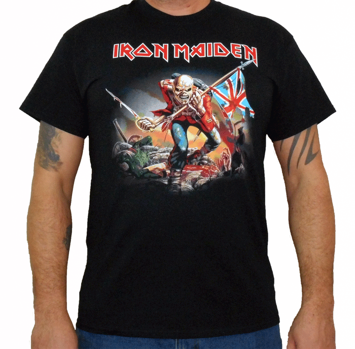 IRON MAIDEN (The Trooper) Men's T-Shirt