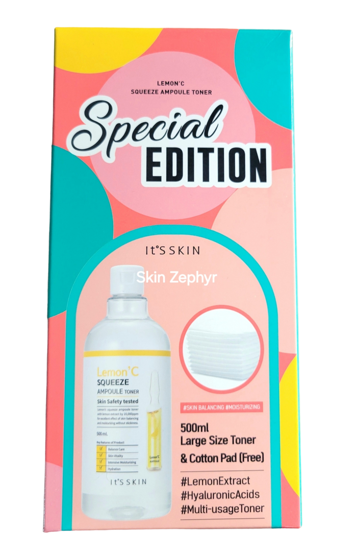 It's Skin Lemon'C Squeeze Ampoule Toner Special Set