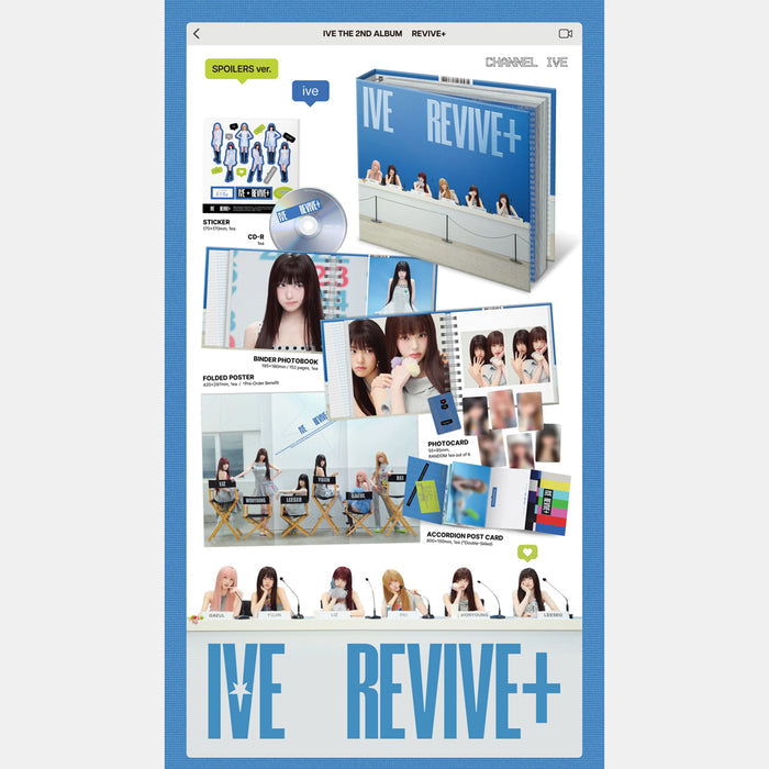 IVE - 2nd Album [REVIVE+] SPOILERS Ver.