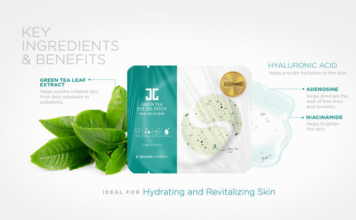 Jayjun Green Tea Eye Gel Patch (10 Pairs)