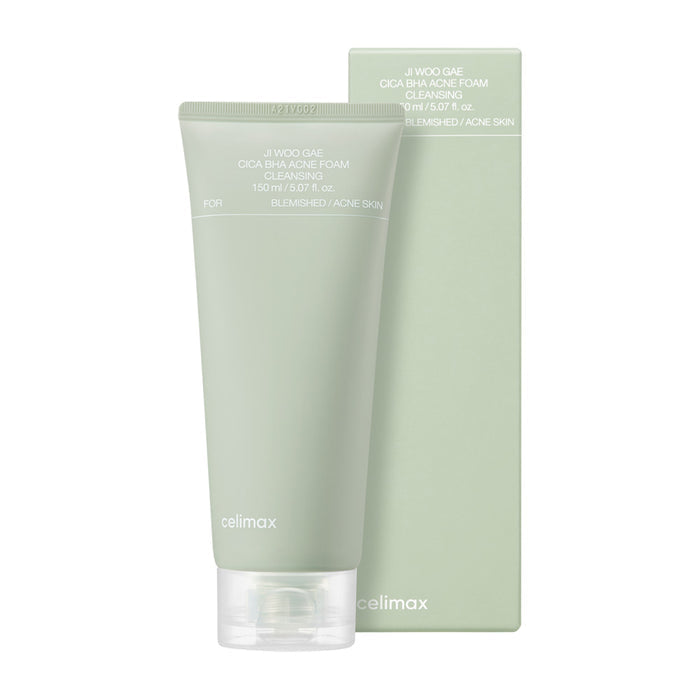 Ji Woo Gae Cica BHA Acne Foam Cleansing