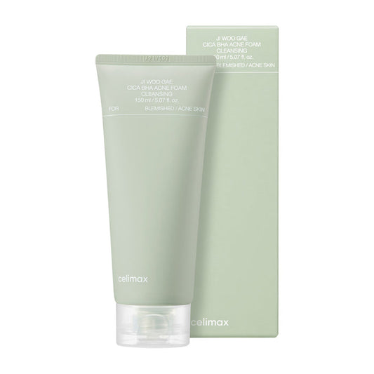 Ji Woo Gae Cica BHA Acne Foam Cleansing