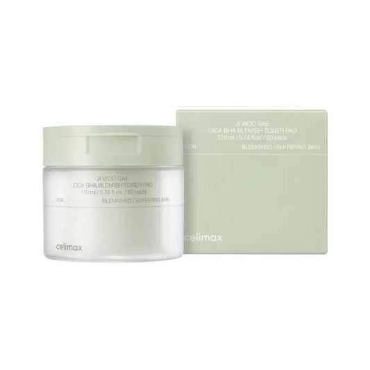 Ji Woo Gae Cica BHA Blemish Toner Pad