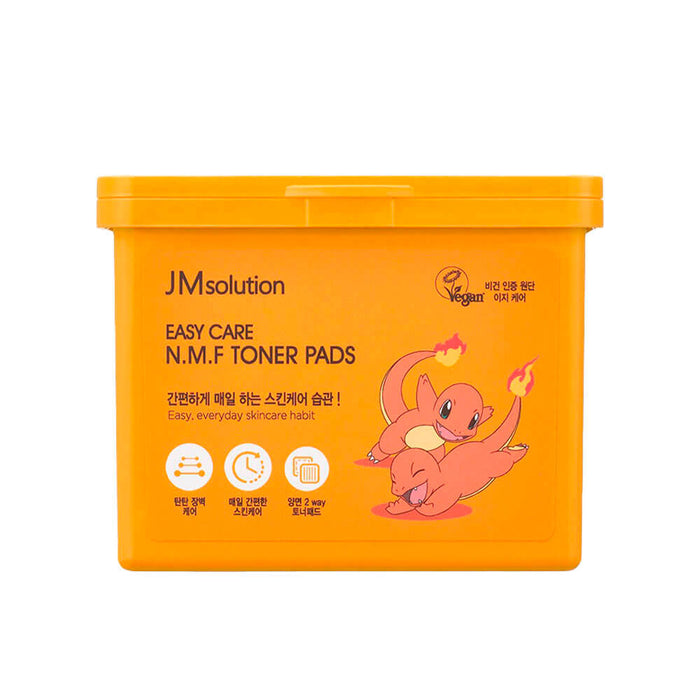 JM Solution Easy Care N.M.F Toner Pads  X Pokemon
Charmander 200ml 70pcs