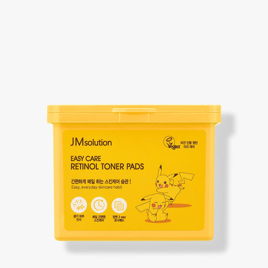 JM Solution Easy Care Retinol Toner Pads X Pokemon Pikachu 200ml 70pcs