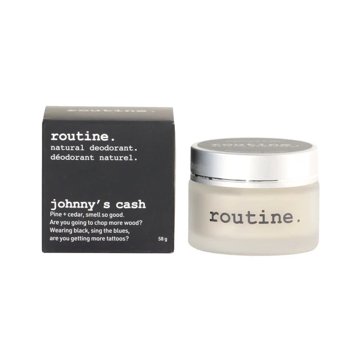 Routine | Johnny's Cash Deodorant Cream