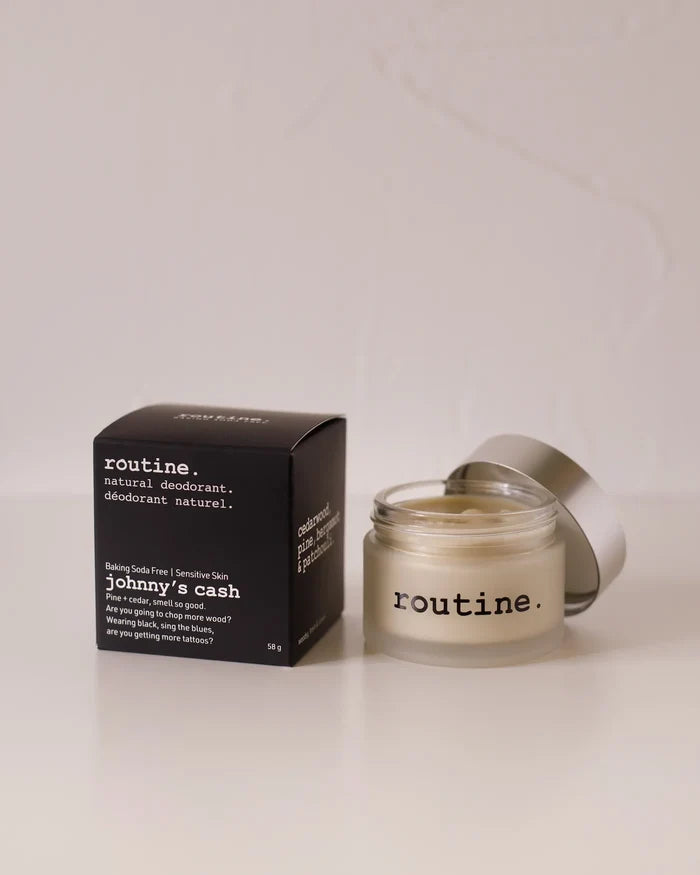 Routine | Johnny's Cash Deodorant Cream