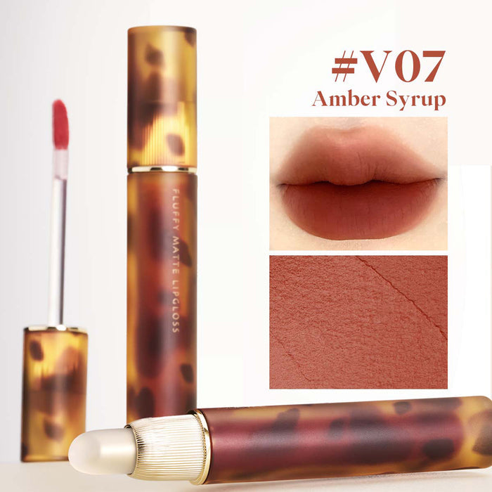 Joocyee Tortoise Shell Liquid Lipstick #V07 Amber Syrup
