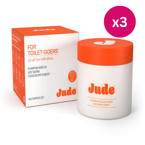 Jude Bladder Health Supplements 60 Capsules x3
