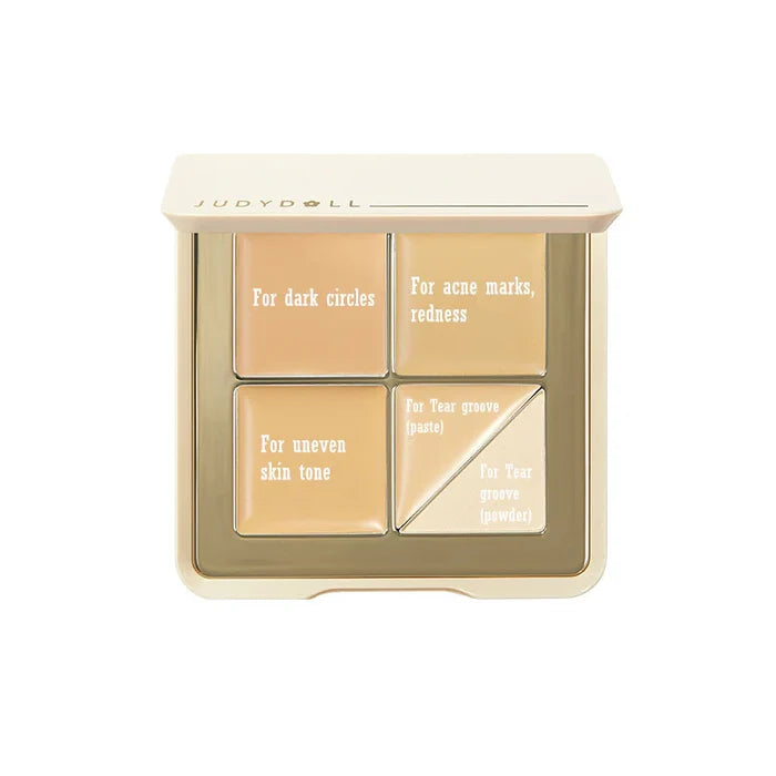 Judydoll 5-shade Full Coverage Concealer Palette