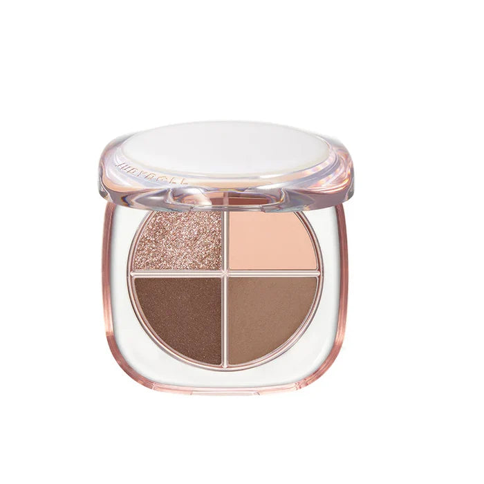 Judydoll Glazed 4-Colors Eyeshadow Palette