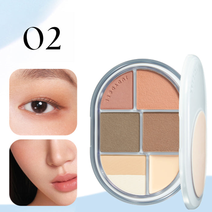 Judydoll Glazed  Face Makeup Palette#02