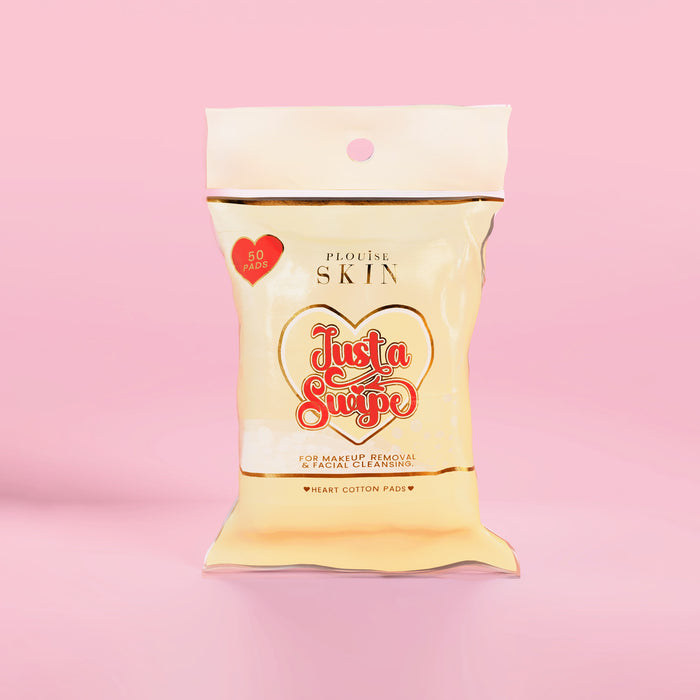 Just A Swipe Heart-Shaped Cotton Pads