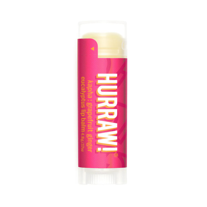 Hurraw! Kapha Lip Balm – Grapefruit Ginger Eucalyptus