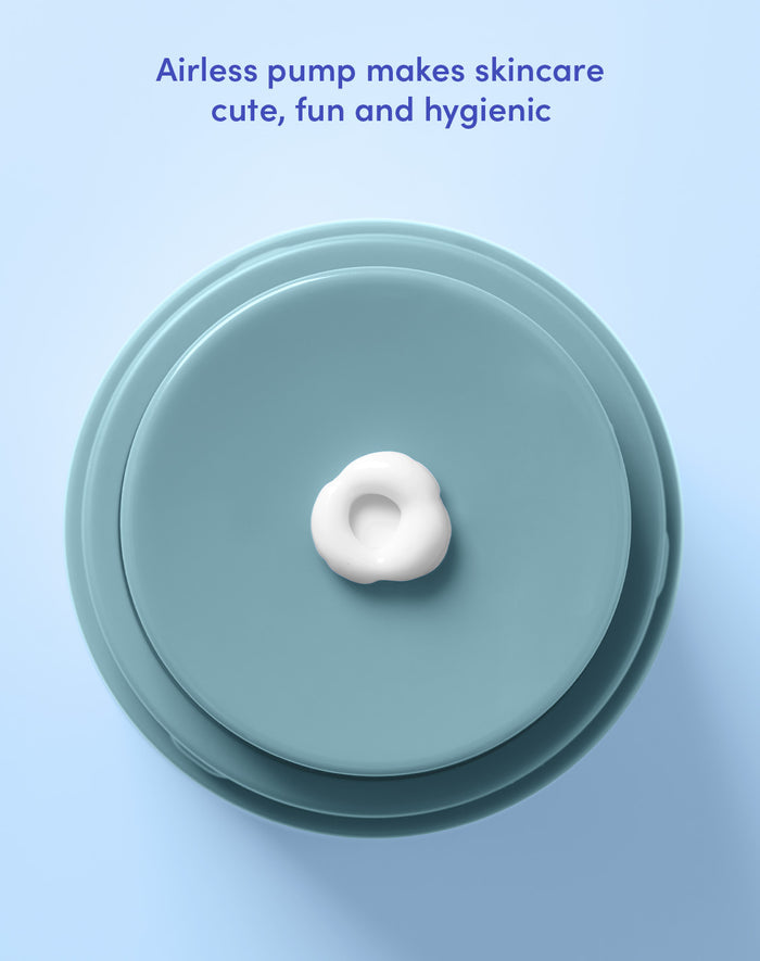 Airless pump makes skincare cute,fun and hygienic