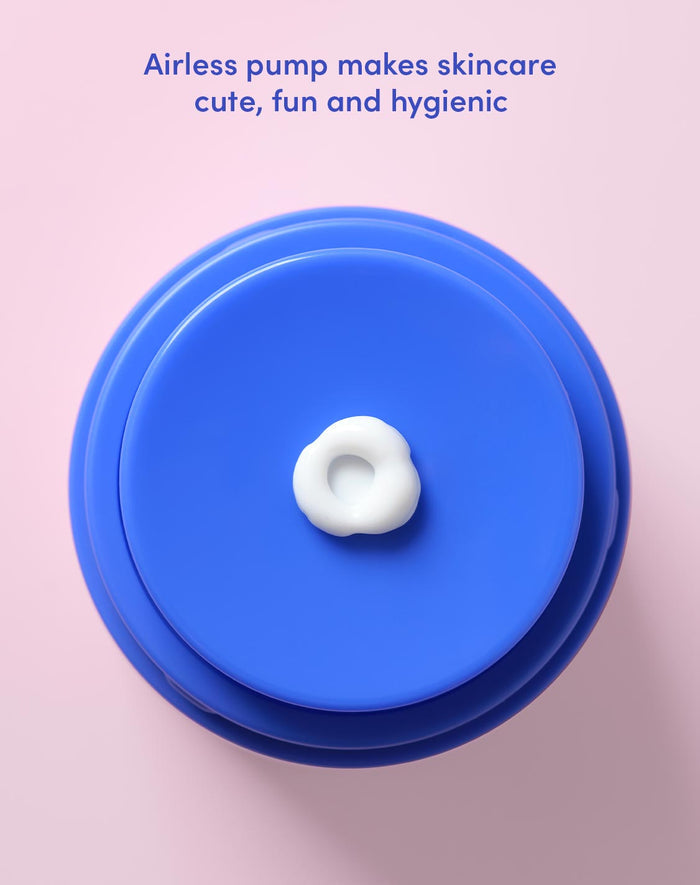 Airless pump makes skincare cute, fun hygienic