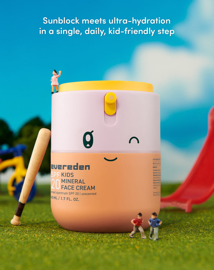 Sunblock meets ultra-hydration in a single, daily, kid-friendly step