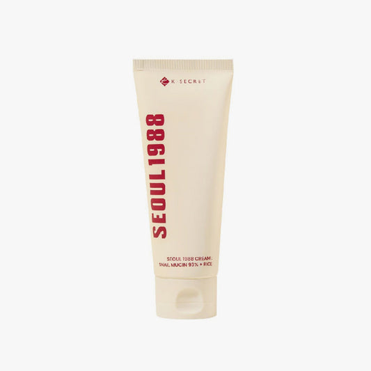 KSECRET SEOUL 1988 Cream Snail Mucin 93% + Rice nourishing snail cream for brightening and repair