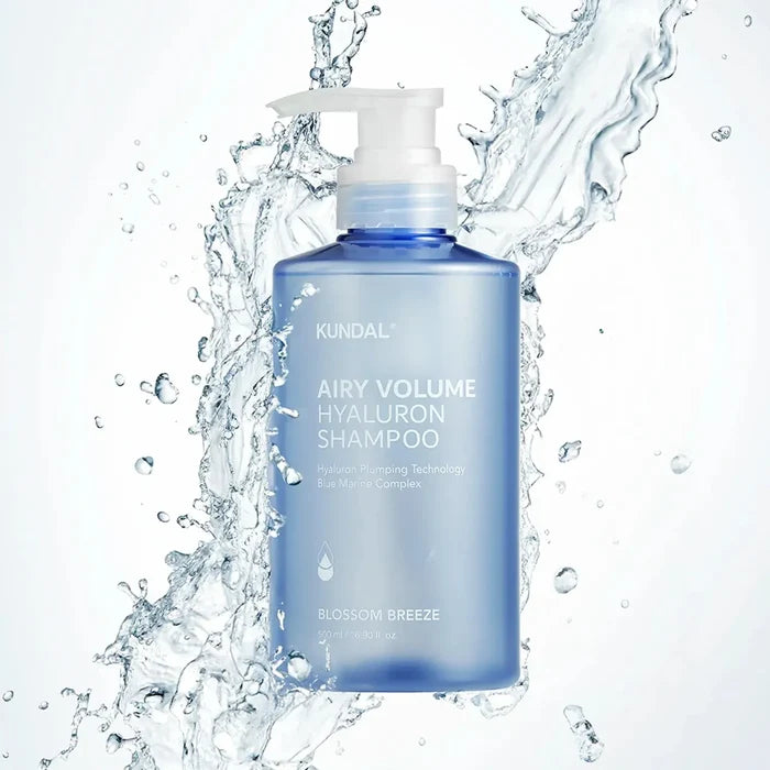 KUNDAL Airy Volume Hyaluron Shampoo BLOSSOM BREEZE (500ml) KUNDAL