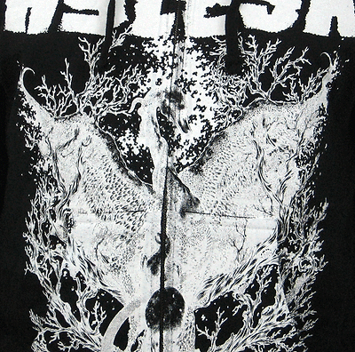 KYLESA (Black Swan) Men's Zip-Up Hoodie