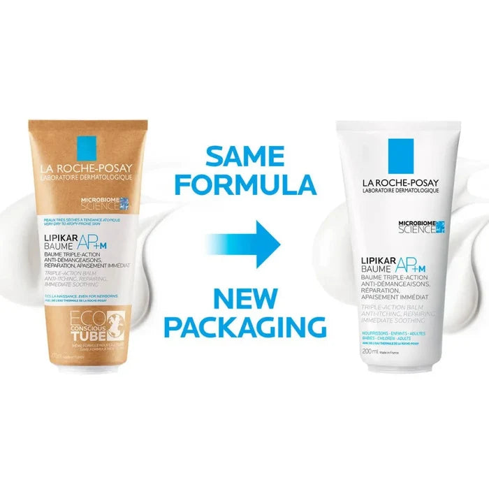 La Roche Posay Lipikar Baume Ap+ M Moisturizing Body Cream for Dry and Eczema Prone Skin 200Ml La Roche-Posay
