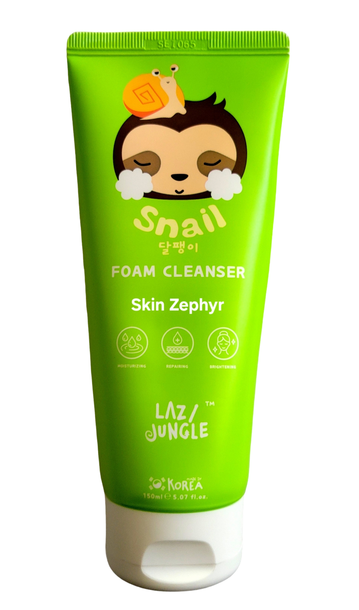 Lazy Jungle Snail Foam Cleanser