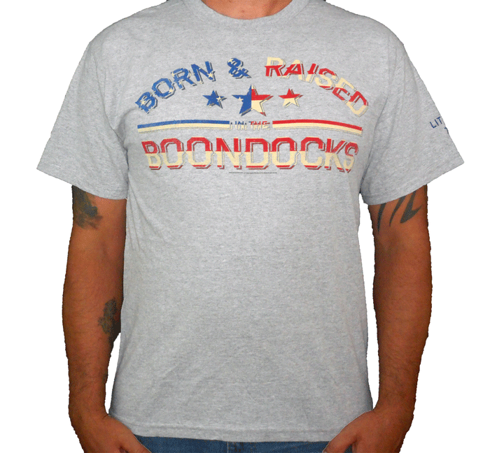LITTLE BIG TOWN (Born and Raised Boondocks) Men's T-Shirt