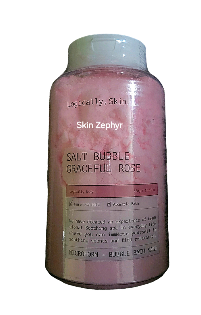 Logically, Skin Salt Bubble Graceful Rose