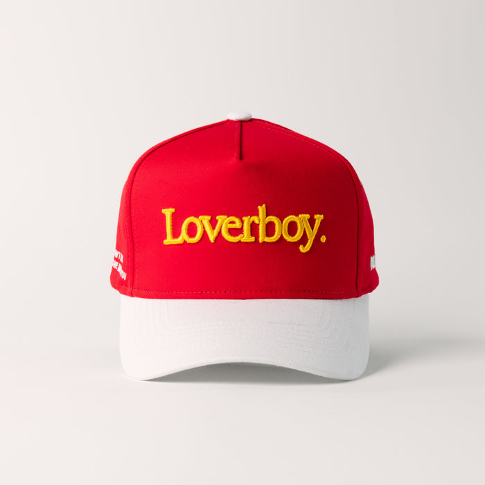 Loverboy (Crimson/Stark White)