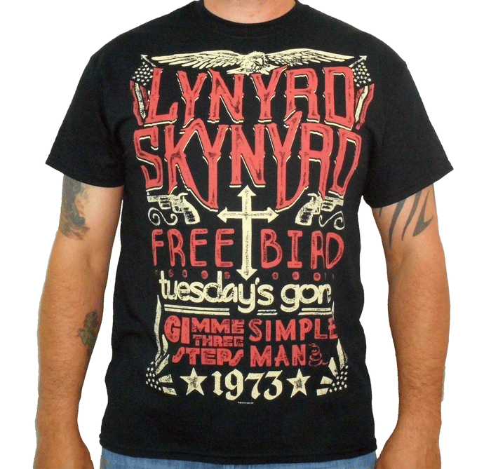 LYNYRD SKYNYRD (1973 Hits) Men's T-Shirt