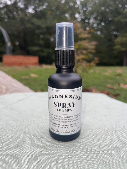 Magnesium spray for men, Magnesium deodorant spray, magnesium spray for sleep, magnesium essential oil spray, magnesium for men