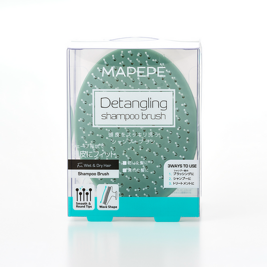 Mapepe Detangling Shampoo Brush Grayish Mint