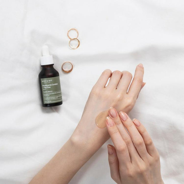 [MARY&MAY] Houttuynia Cordata +Tea Tree Serum - 30ml-MARY&MAY-Luxiface