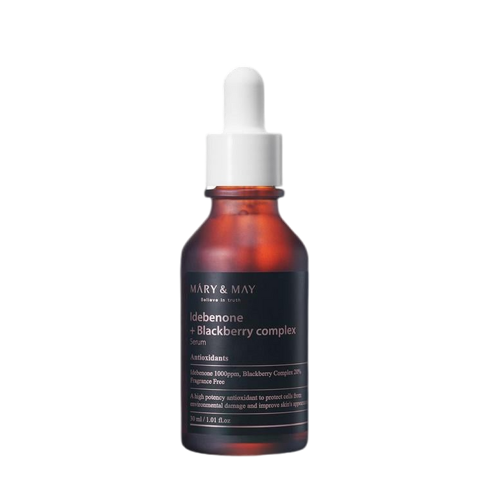 [MARY&MAY] Idebenone + Blackberry Complex Serum - 30ml-Luxiface.com