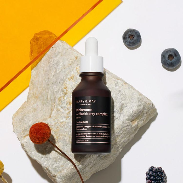 [MARY&MAY] Idebenone + Blackberry Complex Serum - 30ml-MARY&MAY-Luxiface