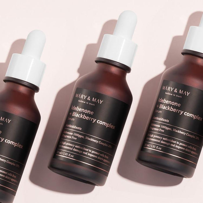 [MARY&MAY] Idebenone + Blackberry Complex Serum - 30ml-MARY&MAY-Luxiface