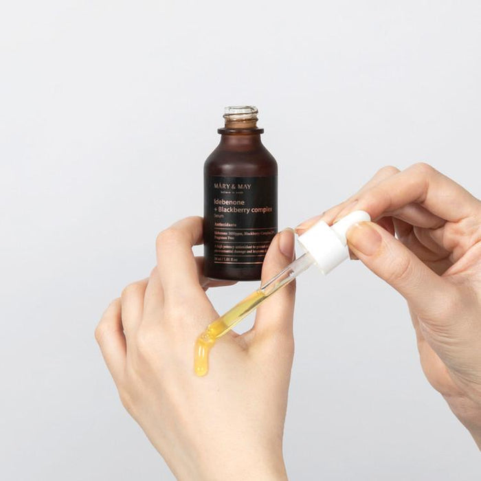 [MARY&MAY] Idebenone + Blackberry Complex Serum - 30ml-MARY&MAY-Luxiface