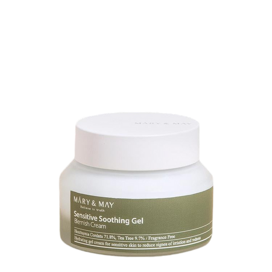 [MARY&MAY] Sensitive Soothing Gel Blemish Cream - 70ml-Luxiface.com