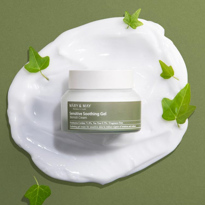 [MARY&MAY] Sensitive Soothing Gel Blemish Cream - 70ml-MARY&MAY-Luxiface