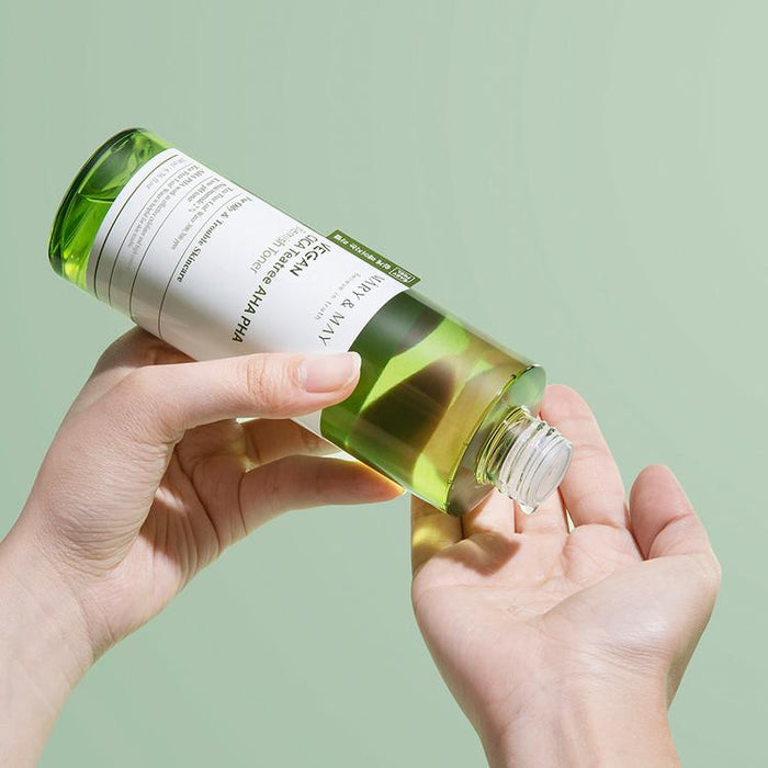 [MARY&MAY] Vegan CICA Tea Tree AHA PHA Toner - 200ml-MARY&MAY-Luxiface