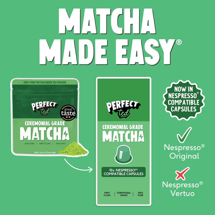 Matcha Nespresso® Pods Bundle - PerfectTed -