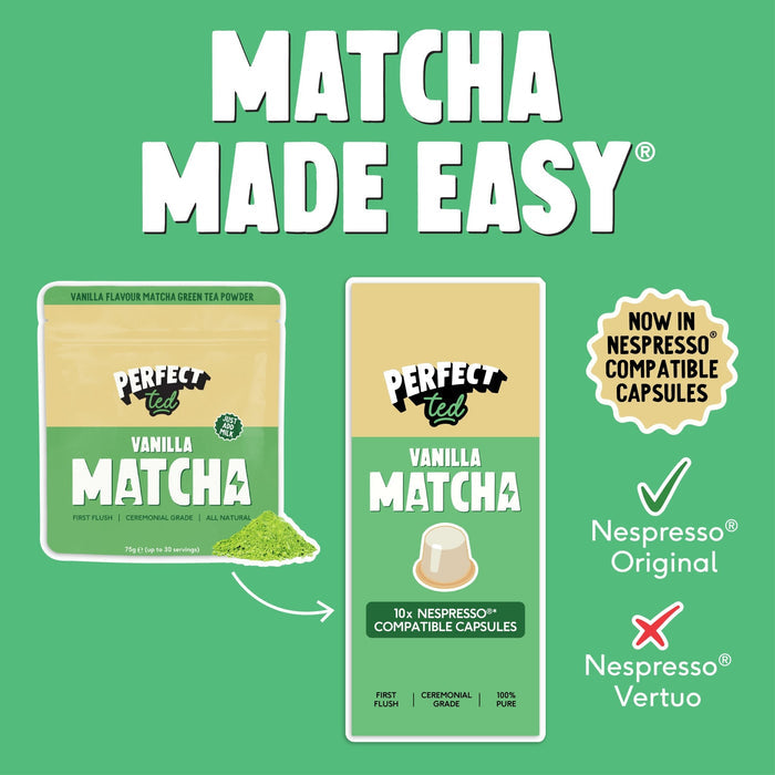 Matcha Nespresso® Pods Bundle - PerfectTed -