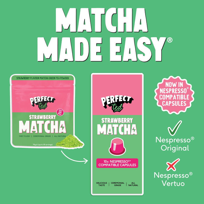 Matcha Nespresso® Pods Bundle - PerfectTed -